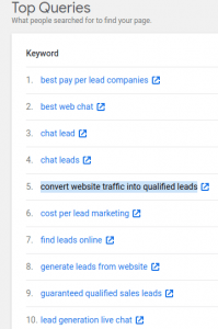 convert website traffic into qualified leads